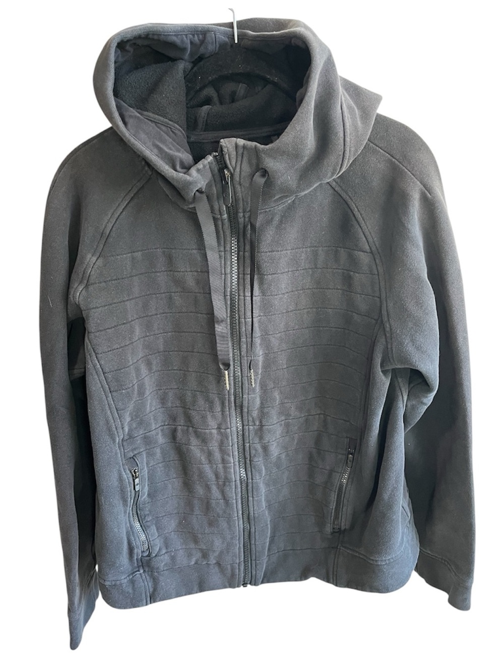 Lululemon Fleece Be True Hoodie Full Zip Black Size 12